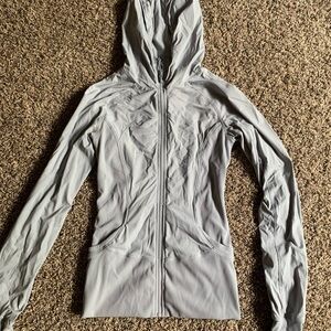 Women's Gray Lululemon Hooded Jacket